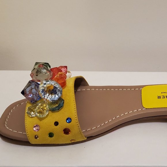 DONALD J PLINER TROPA SUEDE SANDAL - Picture 2 of 3